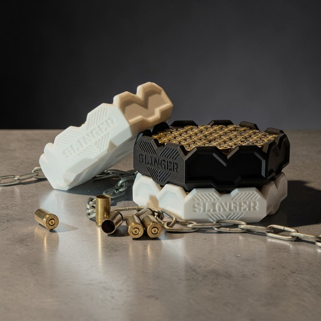 Podkładka na napoje z łusek 9mm – prezent dla strzelca, gracza i pasjonata militariów