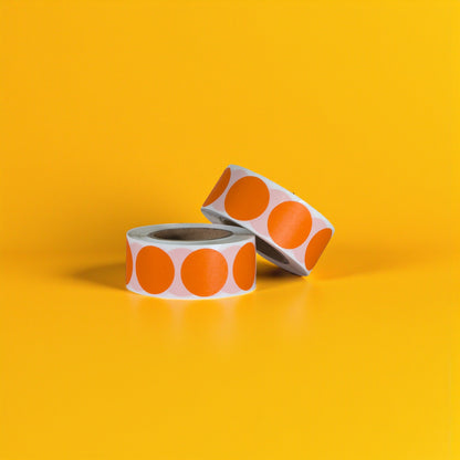 Zaklejki na przestrzeliny do tarcz IPSC 25mm 500 szt.